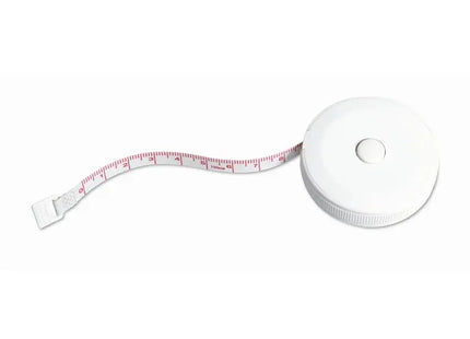 Rollbandmaß 1m JEN - Weiß Kompaktes und präzises Messwerkzeug für den täglichen Gebrauch TK Gruppe® Grosshandel 