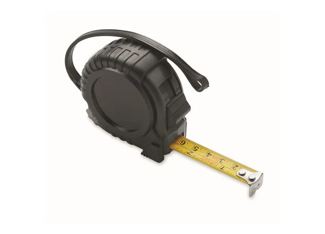 Rollbandmaß 3m MRTAPE - Schwarz Präzises und robustes Messwerkzeug für vielseitige Anwendungen TK Gruppe® Grosshandel 