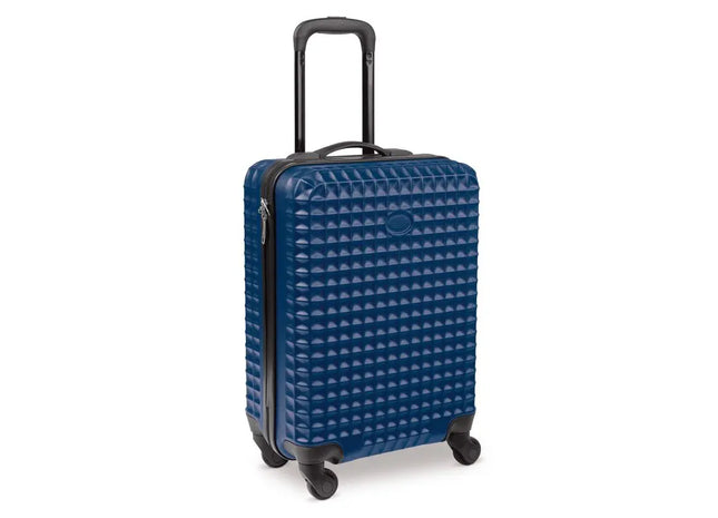 Rollkoffer mit Rädern - dunkelblau: Robuster und eleganter Trolley für jede Reise TK Gruppe® Grosshandel 
