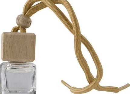Roman Nachfüllbarer Glas-Autoerfrischer in Braun, Stilvoll & Ökologisch TK Gruppe® Grosshandel 