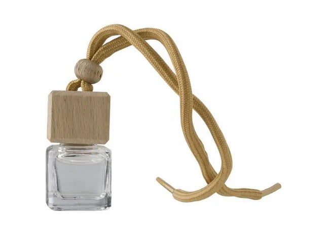 Roman Nachfüllbarer Glas-Autoerfrischer in Braun, Stilvoll & Ökologisch TK Gruppe® Grosshandel 