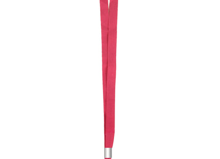 Rosa Kunststoffflöte 5,5 cm mit 80 cm x 1,5 cm großem Schlüsselband und L-Platte – Partyzubehör TK Gruppe® Grosshandel 