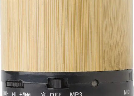 Rosalinda Bambus Wireless-Lautsprecher - Naturton, Umweltfreundlich TK Gruppe® Grosshandel 