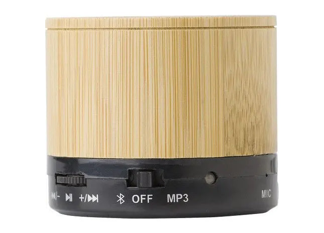 Rosalinda Bambus Wireless-Lautsprecher - Naturton, Umweltfreundlich TK Gruppe® Grosshandel 