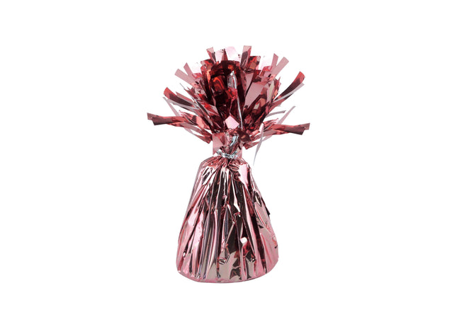 Roségoldenes Ballongewicht 160 g, Folie – stabiler Bodenhalter für Ballons TK Gruppe® Grosshandel 