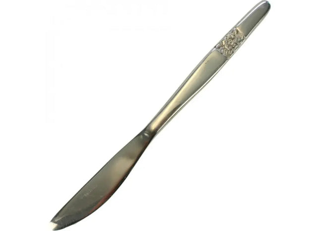 Rostfreies Metallmesser 20cm mit Rosenmotiv – Elegante A-Serie Besteck TK Gruppe® Grosshandel 