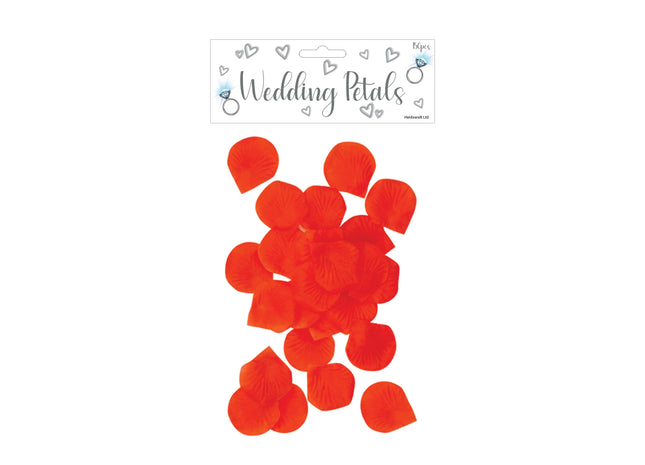 Rote Blütenblätter für Hochzeiten, 4,5 x 5 cm – ideal zum Dekorieren & Streuen TK Gruppe® Grosshandel 