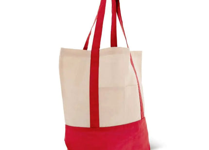 Rote Einkaufstasche mit OEKO-TEX Zertifikat, Praktisch & Umweltfreundlich TK Gruppe® Grosshandel 