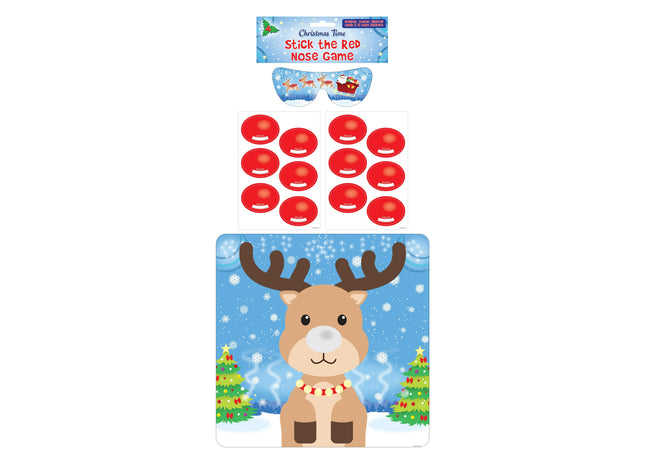 Rote Nasen Spiel Stick, 14-teiliges Set - Party & Karneval Zubehör TK Gruppe® Grosshandel 