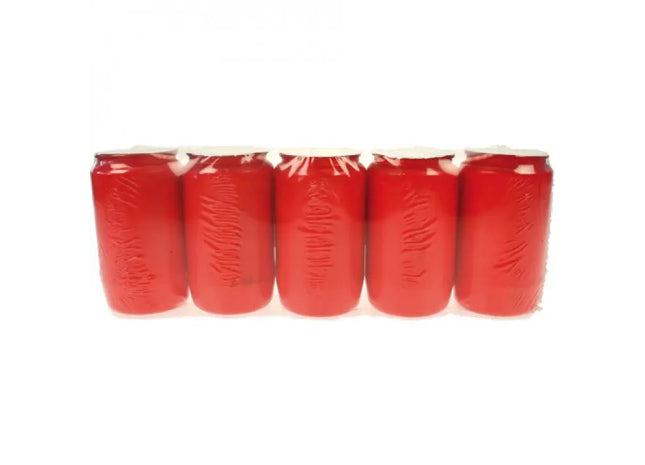 Rote Öl-Grablichter, 5er-Pack, je ca. 2,5 Tage Brenndauer – Stimmungsvolle Beleuchtung TK Gruppe® Grosshandel 