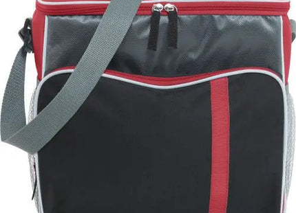 Rote Polyester-Kühltasche Ravi – Stilvoll, kühlend, praktisch, vielseitig TK Gruppe® Grosshandel 