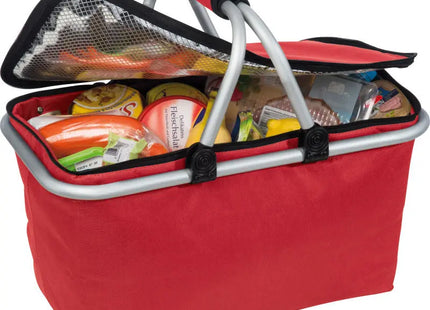 Roter Einkaufskorb Laval mit Kühlfunktion – Isoliert, praktisch, stilvoll TK Gruppe® Grosshandel 