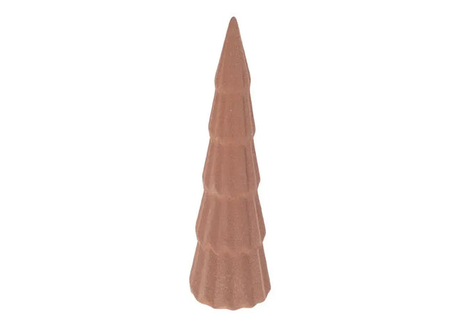 Roter Sand-Weihnachtsbaum, ca. 22cm Höhe - Festliche Deko für Tische & Regale TK Gruppe® Grosshandel 