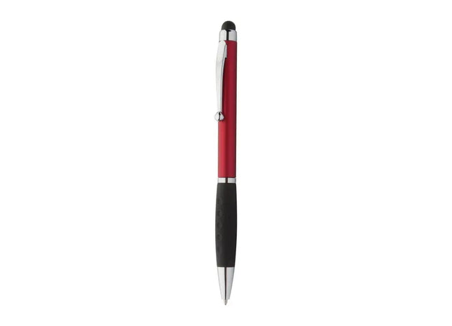 Roter Stilos Stylus mit Kugelschreiber - Premium Touchpen für präzises Schreiben und Navigation TK Gruppe® Grosshandel 