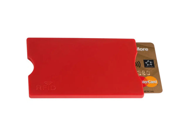 Rotes RFID-Kartenetui Canterbury Sicherer Schutz für Kreditkarten mit elegantem Design TK Gruppe® Grosshandel 