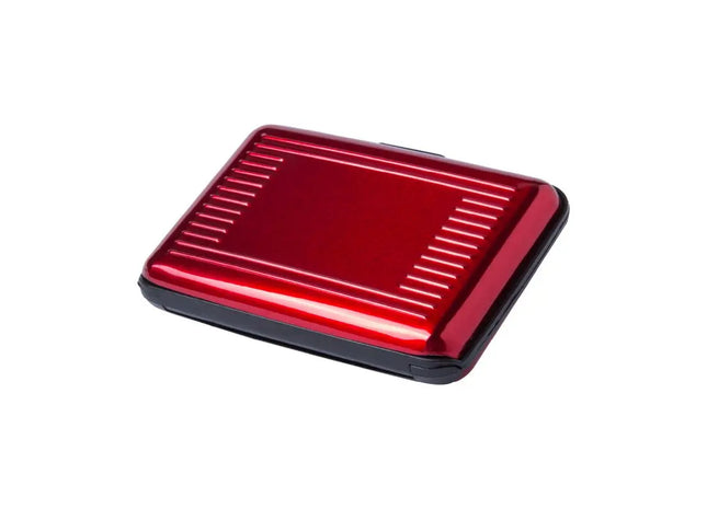 Rotes Rainol Kartenetui Sicherer RFID-Schutz Kreditkartenhülle mit stilvollem Design TK Gruppe® Grosshandel 