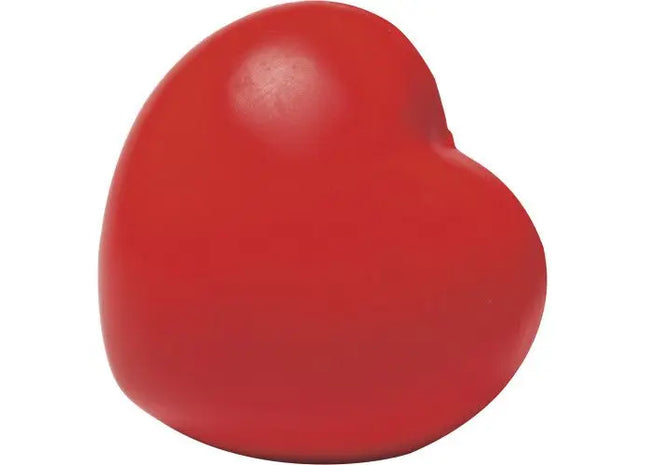 Rotes Sia Anti-Stress-Herz aus PU Schaum - Entspannungs-Hilfsmittel TK Gruppe® Grosshandel 