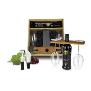 Rotwein Deluxe Set - Exquisites Geschenk für Weinliebhaber TK Gruppe® Grosshandel 