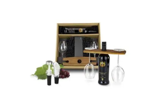 Rotwein Deluxe Set - Exquisites Geschenk für Weinliebhaber TK Gruppe® Grosshandel 
