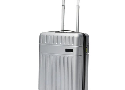 Rover 20 Kabinentrolley GRS Recycelt - Nachhaltiger Handgepäck-Trolley 40L in Silber TK Gruppe® Grosshandel 