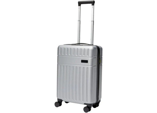 Rover 20 Kabinentrolley GRS Recycelt - Nachhaltiger Handgepäck-Trolley 40L in Silber TK Gruppe® Grosshandel 