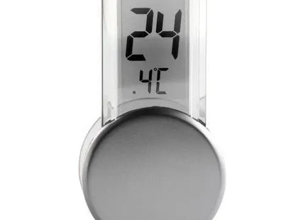 Roxanne Kunststoff-Thermometer - Elegantes Silber, Präzise Temperaturmessung TK Gruppe® Grosshandel 