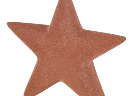 Rubinroter Sandstern, ca. 10x10cm - Dekorative Kunst für Zuhause und Büro, Handgefertigt TK Gruppe® Grosshandel 