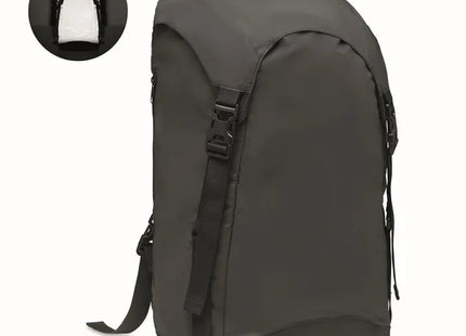 Rucksack 190T Polyester EIGER - schwarz - langlebiger und vielseitiger Begleiter für Alltag und Outdoor TK Gruppe® Grosshandel 