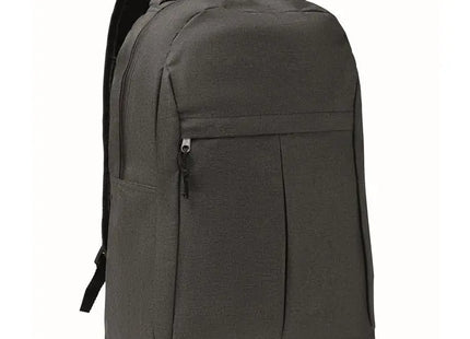 Rucksack 600D RPET SIENA - schwarz - umweltfreundlicher und stilvoller Begleiter für Alltag und Reisen TK Gruppe® Grosshandel 
