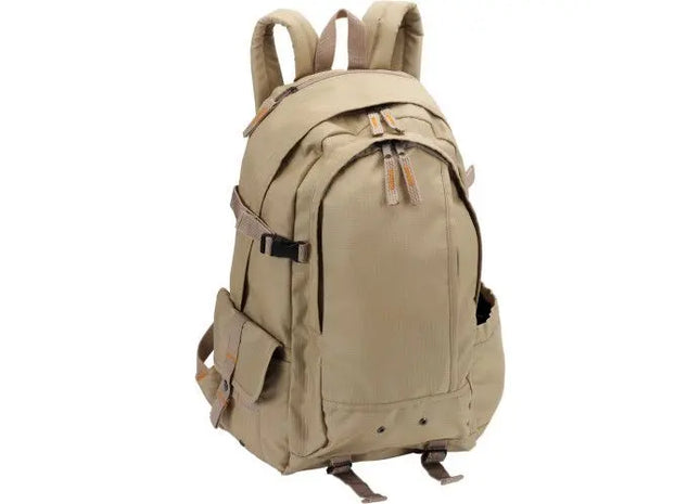 Rucksack aus Ripstop Victor - Khaki, Robuster & Vielseitiger Outdoor-Rucksack für Abenteuer TK Gruppe® Grosshandel 