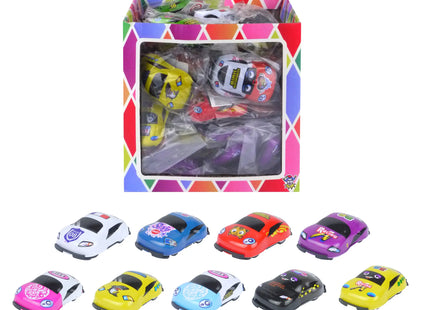 Rückziehautos, 5,3 cm, Verschiedene Designs und Farben, Spielzeugautos für Kinder TK Gruppe® Grosshandel 
