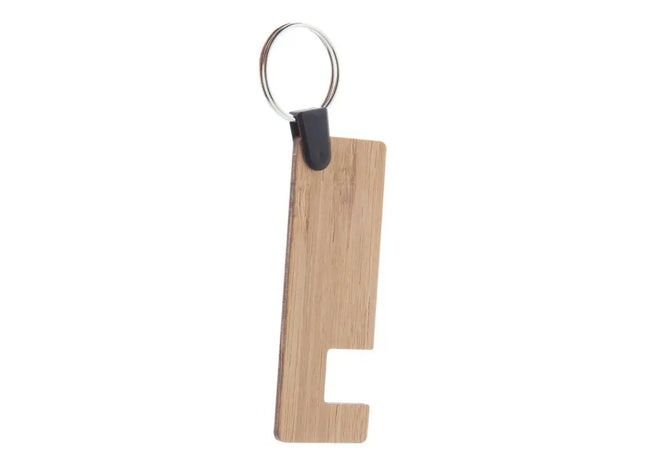Rufa Natur Handyhalter-Schlüsselanhänger - Öko-Design TK Gruppe® Grosshandel 