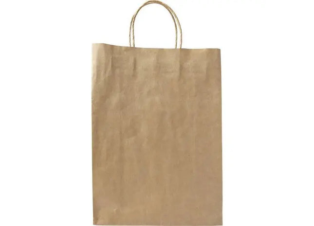 Rumaya Öko-Tragetasche aus Recyceltem Papier, Braun TK Gruppe® Grosshandel 