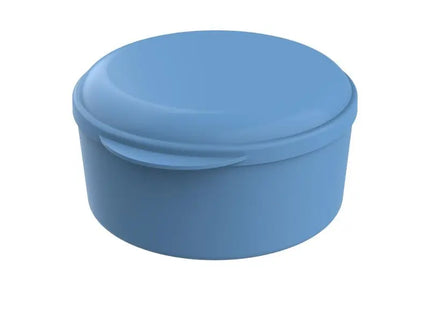 Runde Menübox ToGo - Komfortables Blau, Stilvoll & Praktisch für Unterwegs TK Gruppe® Grosshandel 