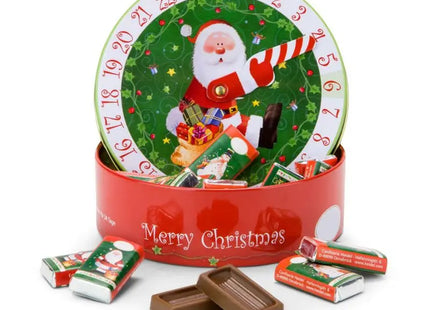 Runder Adventskalender mit täglicher Schokoladenüberraschung TK Gruppe® Grosshandel 