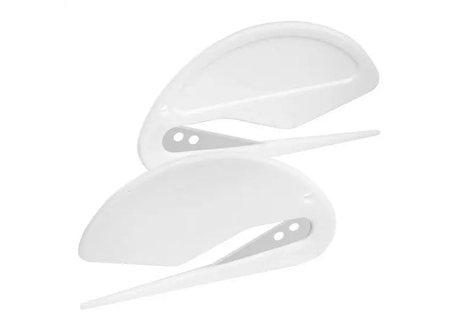 Runder Alpha Brieföffner in Weiß - Elegantes Büroaccessoire TK Gruppe® Grosshandel 
