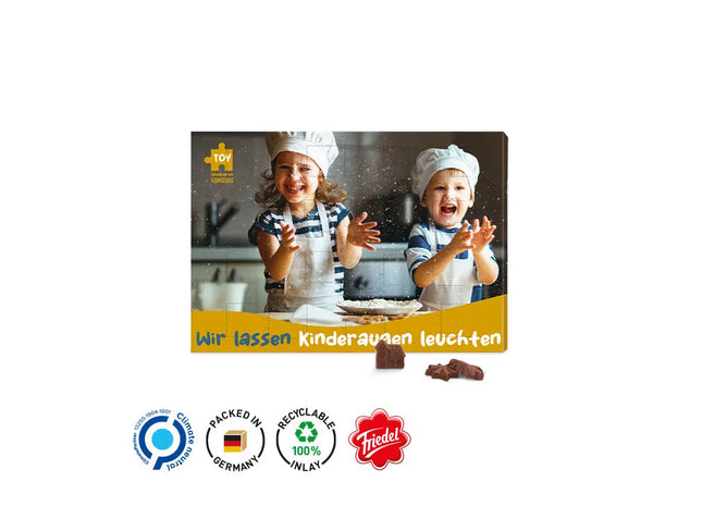 Runder Lindt-Schoko-Adventskalender, luxuriös und geschmackvoll TK Gruppe® Grosshandel 