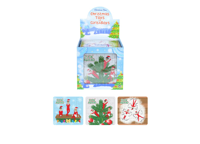 Rundes Elfen-Puzzle 13cm x 12cm - 3 verschiedene Designs TK Gruppe® Grosshandel 