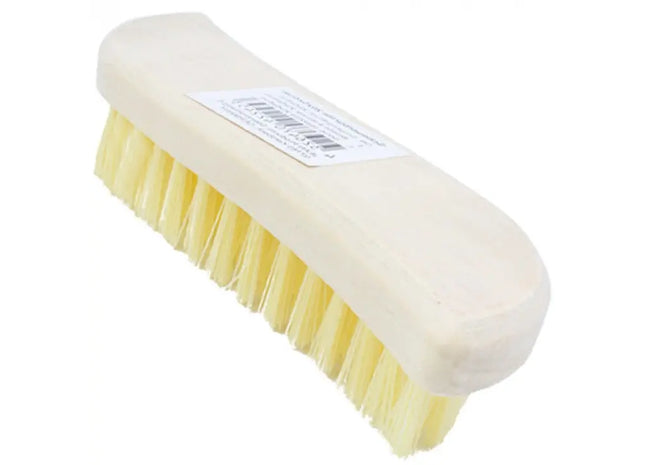 S-Shaped Maple Wood Scrubbing Brush: Effective 20x5x4cm Cleaning Tool for Tough Stains Removal TK Gruppe® Grosshandel 
