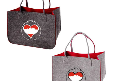 Stilvolle Filztasche aus Österreich - Langlebig, Elegant, Vielseitig - Modell 2/S TK Gruppe® Grosshandel 