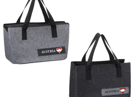 Vielseitige Filztasche zur Aufbewahrung aus Österreich - Langlebig, Geräumig, Stilvoll - Modell 2/S TK Gruppe® Grosshandel 