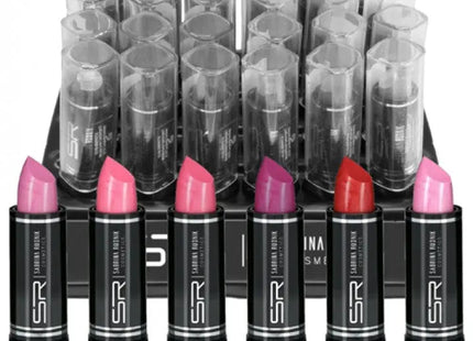 SABRINA Lippenstift in Rosétönen, 3.8g - Elegante, langanhaltende Farbe für strahlende Lippen TK Gruppe® Grosshandel 