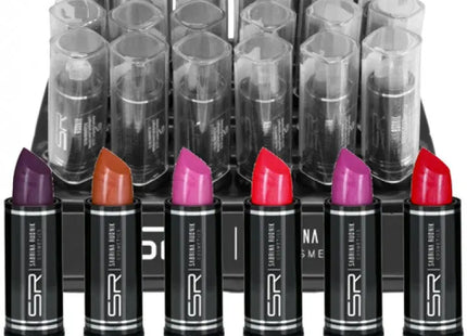 SABRINA Lippenstift, 3.8g - Klassische Farbenkollektion, Elegante Töne für jeden Anlass TK Gruppe® Grosshandel 