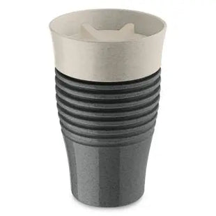 SAFE TO GO 400ml Thermobecher - Aschgrau & Wüstensand TK Gruppe® Grosshandel 