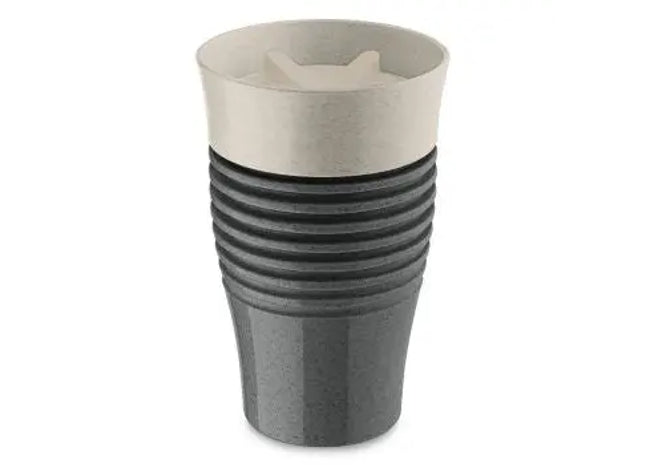 SAFE TO GO 400ml Thermobecher - Aschgrau & Wüstensand TK Gruppe® Grosshandel 