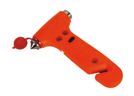 SAFETY Notfallhammer – Lebensretter, Sichtbar in Orange, Robust TK Gruppe® Grosshandel 