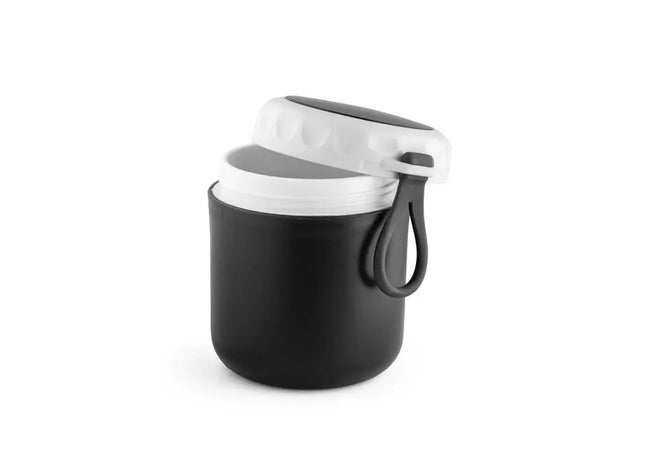 SAMOURA 380 ml Isolierbehälter aus PP – Schwarz, Langlebig & Praktisch TK Gruppe® Grosshandel 