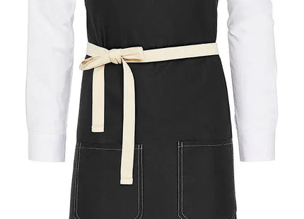 SANTORINI - Contrasted Bib Apron with Pocket TK Gruppe® Grosshandel 