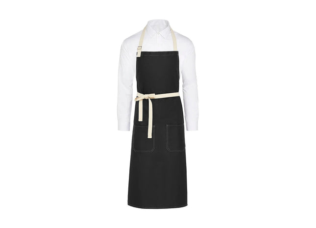 SANTORINI - Contrasted Bib Apron with Pocket TK Gruppe® Grosshandel 