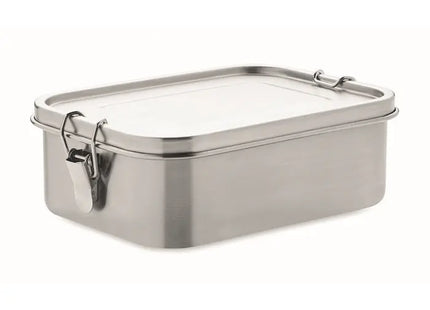 SAO Stainless Steel Lunchbox in Matt Silver - Durable, Stylish, Eco-Friendly Meal Carrier TK Gruppe® Grosshandel 